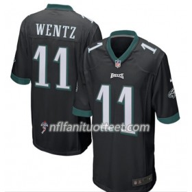 Miesten Philadelphia Eagles NFL Pelipaita Carson Wentz 11 Nike Musta